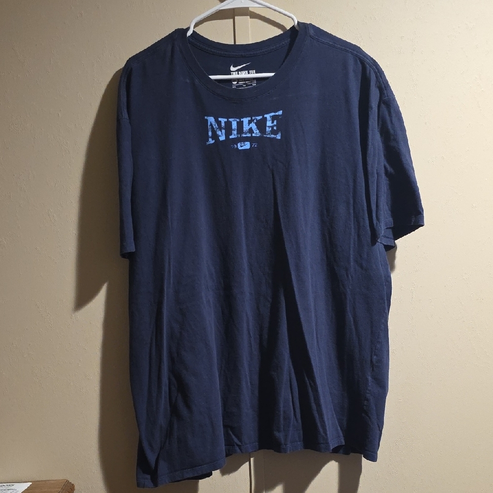 Nike Men's Dark Blue Short Sleeve Tee XXL